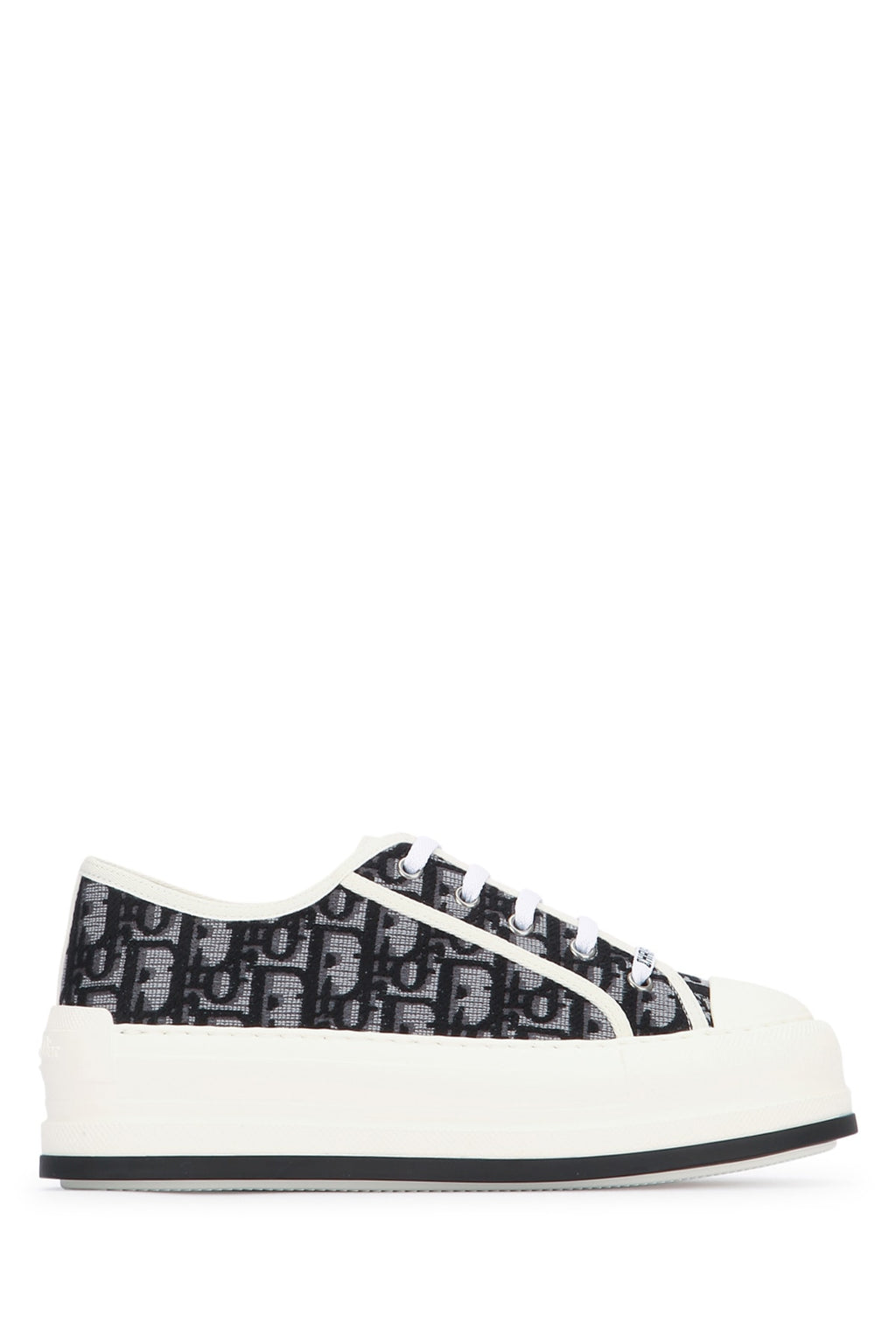 CHRISTIAN DIOR SNEAKER CON PLATEAU WALK'N'DIOR For Women 100% Cotton / Sole: Rubber