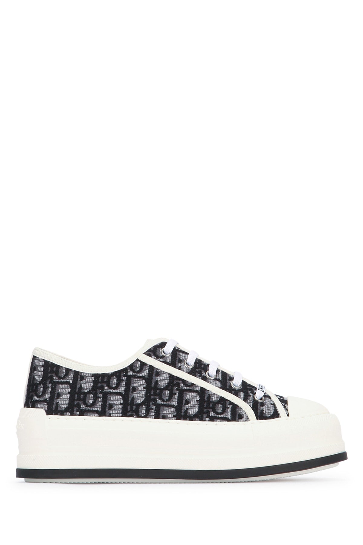CHRISTIAN DIOR SNEAKER CON PLATEAU WALK'N'DIOR For Women 100% Cotton / Sole: Rubber