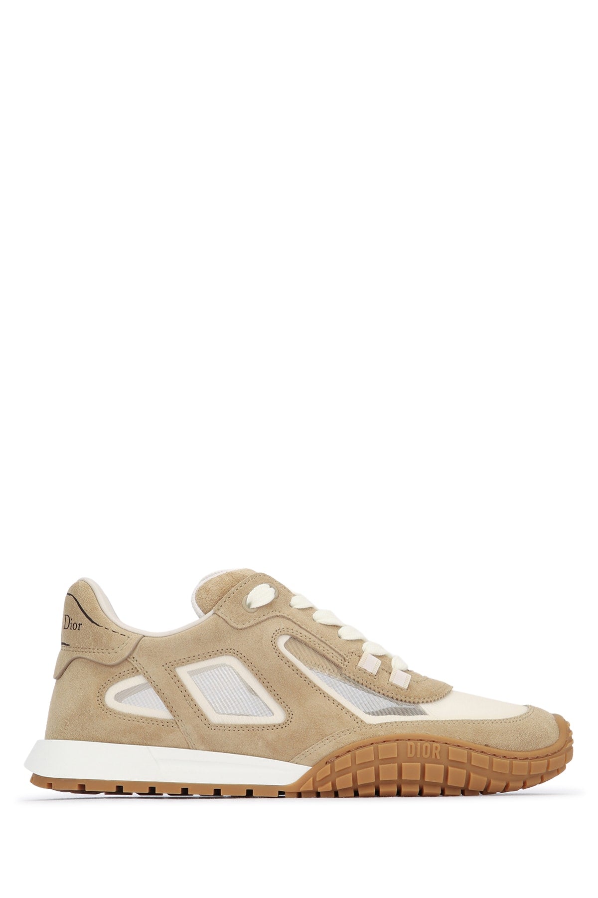 CHRISTIAN DIOR DIOR TECH BEIGE For Women 100% Leather / Sole: Rubber