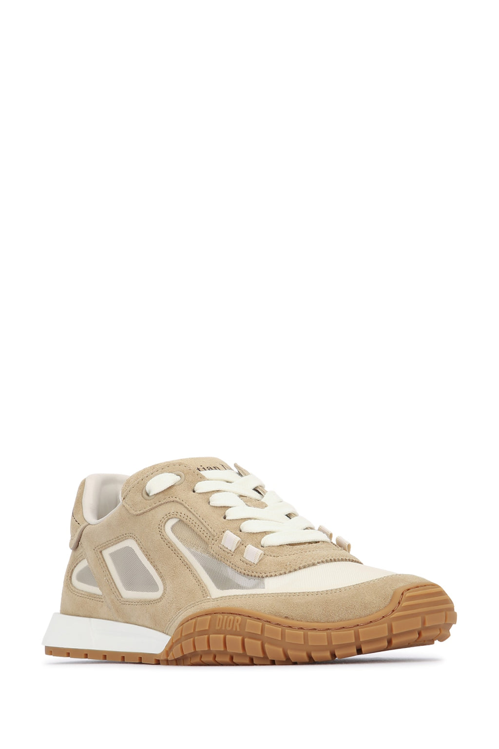 CHRISTIAN DIOR DIOR TECH BEIGE For Women 100% Leather / Sole: Rubber