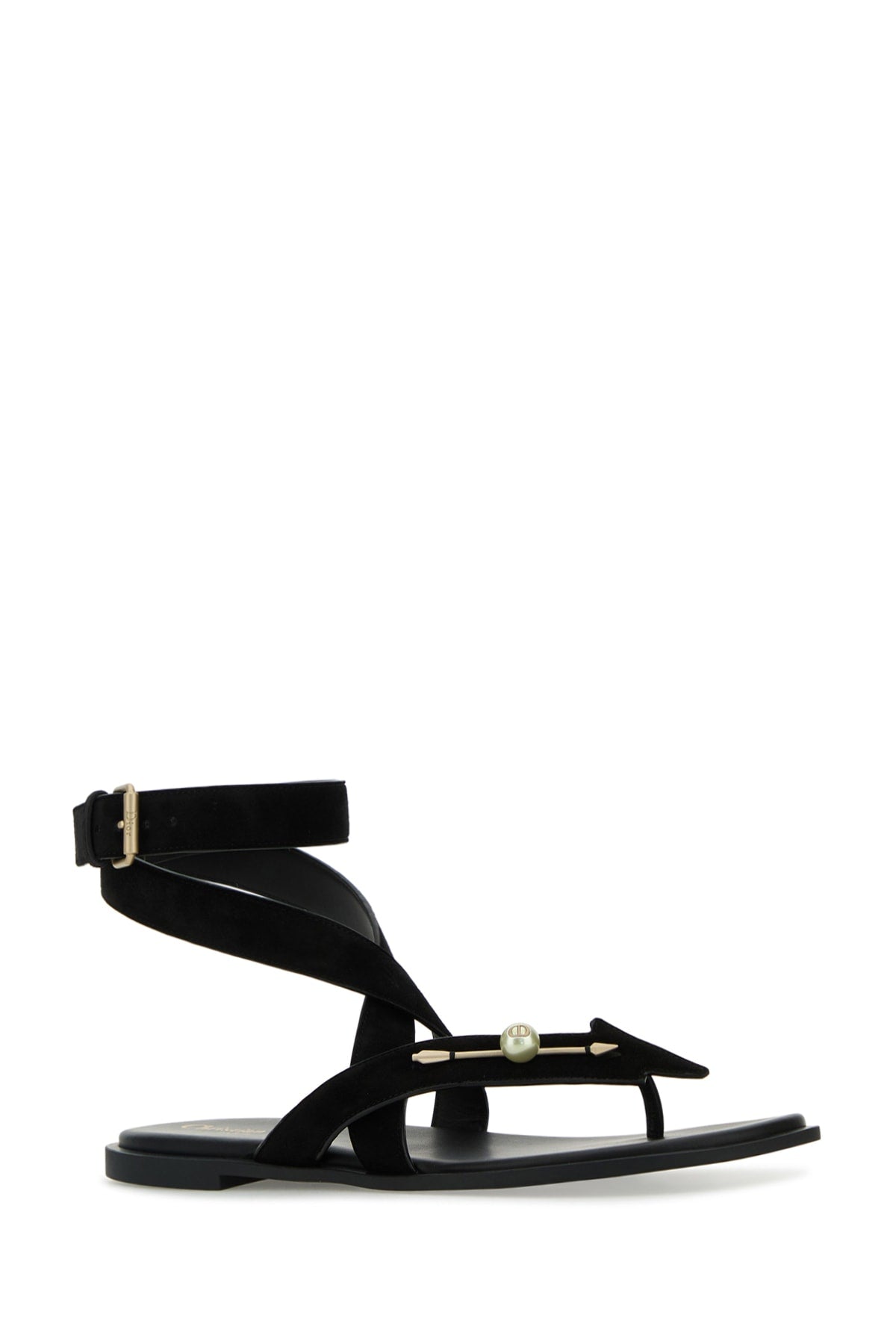 CHRISTIAN DIOR SANDAL CROSS SUEDE SPILLA For Women 100% LEATHER / SOLE: CALF