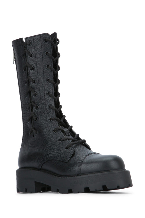 CHRISTIAN DIOR BOTT PELLE LACCI BASSO For Women 100% LEATHER / SOLE: CALF