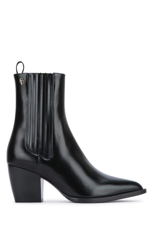 CHRISTIAN DIOR BOOTS ELASTICO PELLE For Women 