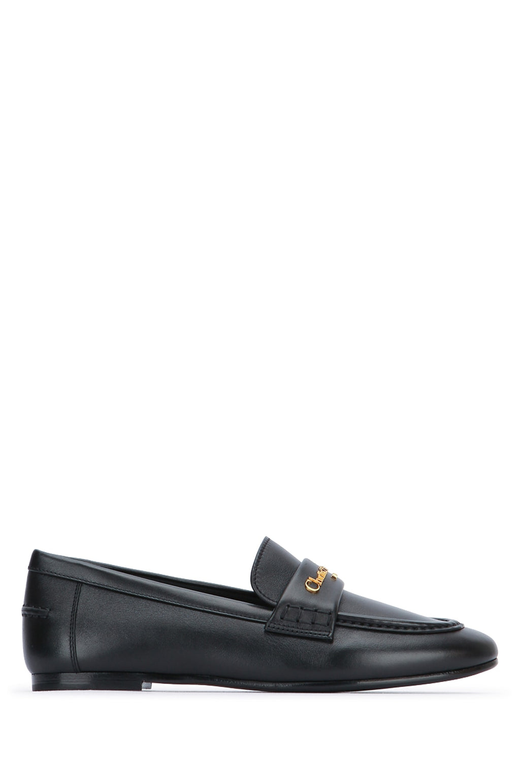 CHRISTIAN DIOR MOCASSINO LOGO FRONTALE PELLE For Women 100% LEATHER