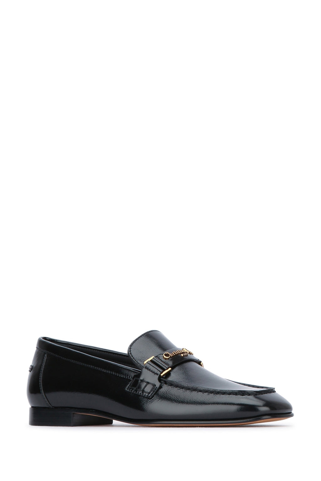 CHRISTIAN DIOR MOCASSINO CON FASCIA LOGO VERNICE For Women 