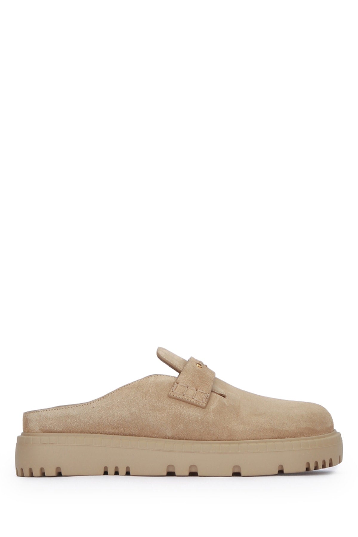 CHRISTIAN DIOR SLIDE BEIGE NUOVA SUEDE For Women 100% LEATHER