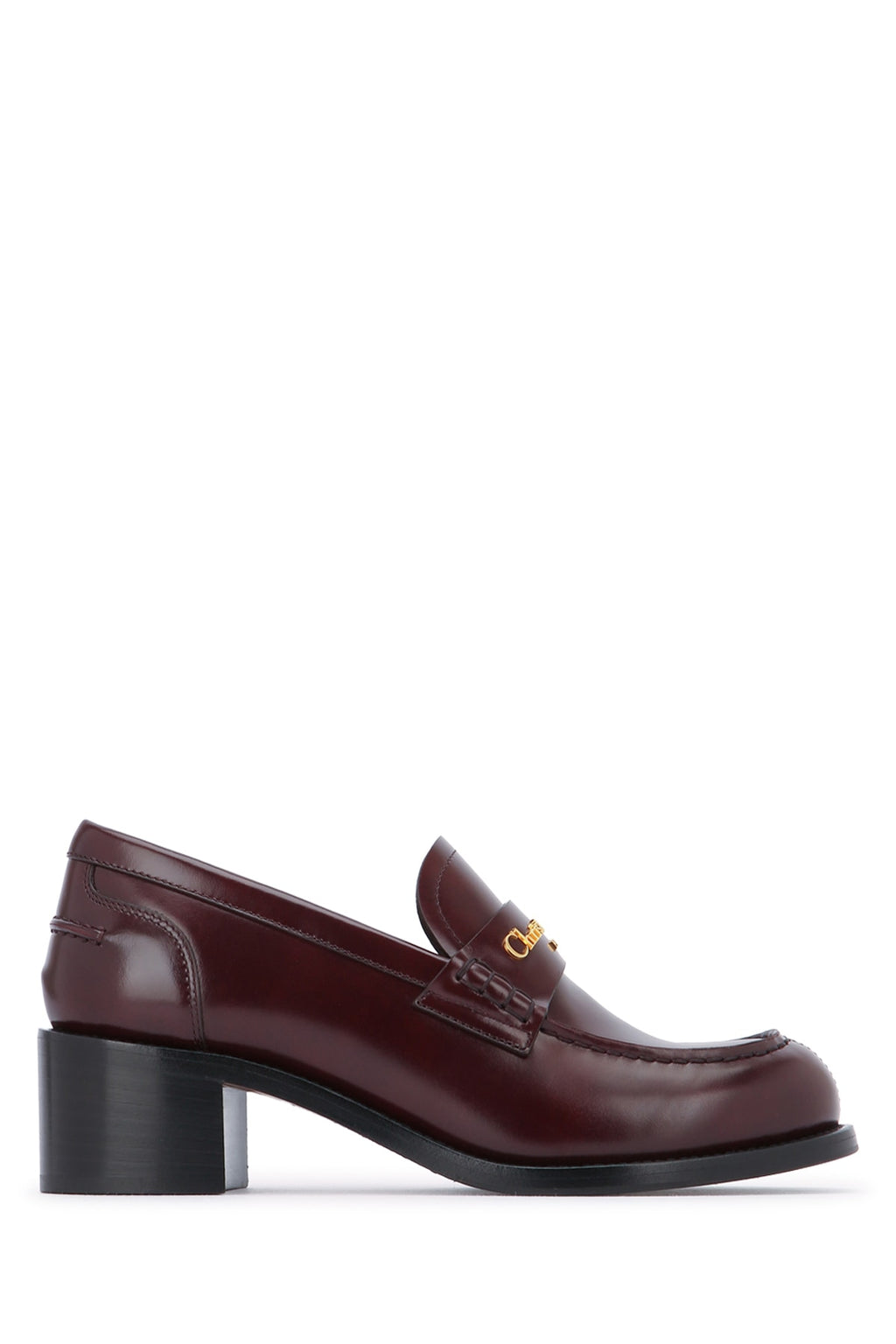 CHRISTIAN DIOR MOCASSINO BORDEAUX TACCO BORDEAUX For Women 100% LEATHER / SOLE: CALF