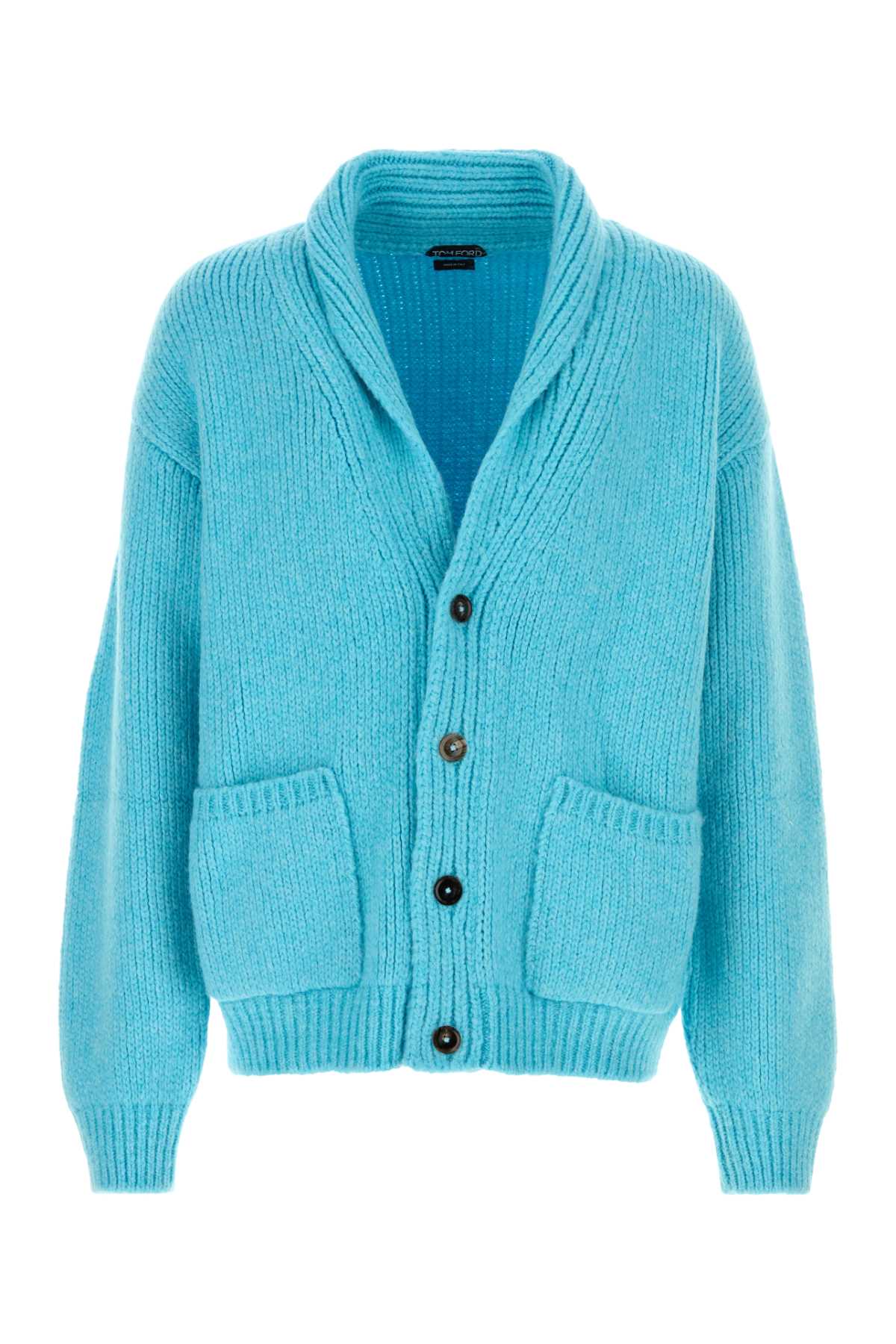 TOM FORD CASHMERE SHAWL COLLAR CARDIGAN
