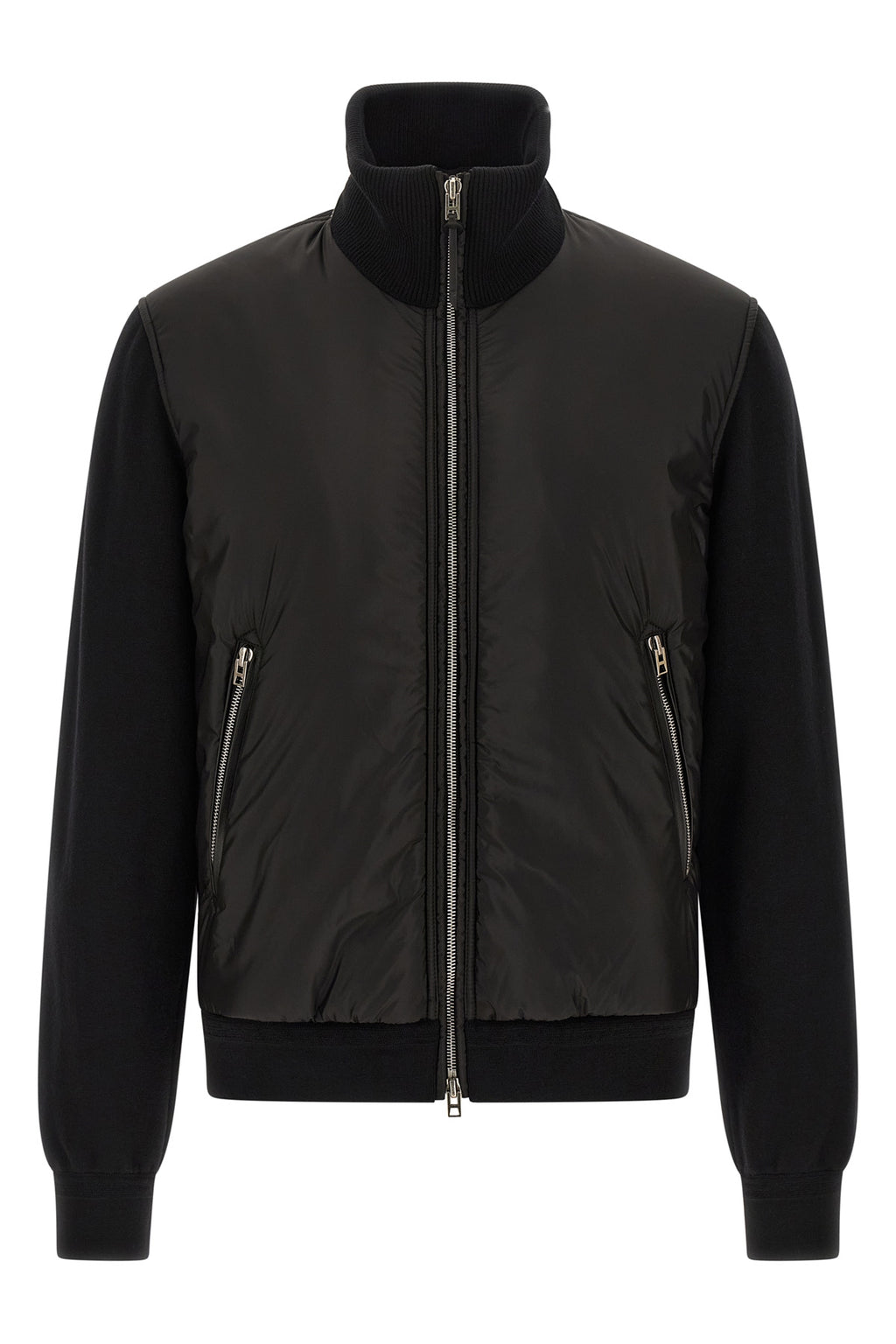 TOM FORD Merino wool bomber jacket For Men 90% wool 6% polyamide 4% elastane