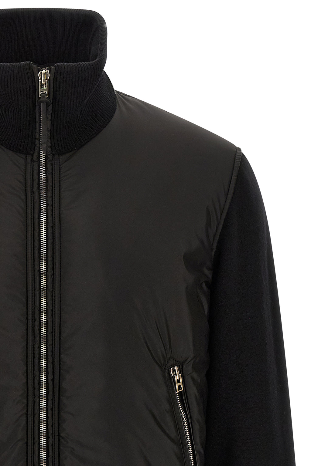TOM FORD Merino wool bomber jacket For Men 90% wool 6% polyamide 4% elastane