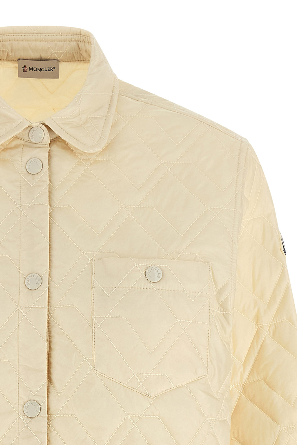 MONCLER Quilted overshirt For Women 100% polyamide