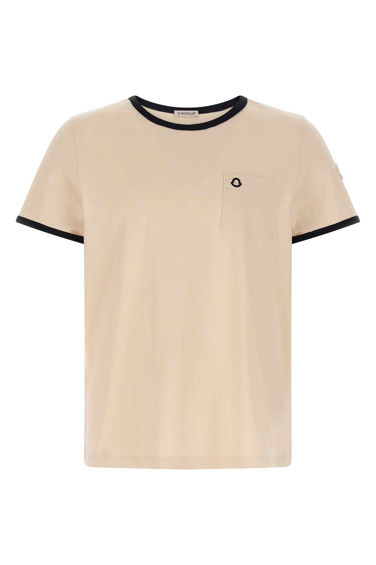 moncler Logo embroidery pocket T-shirt