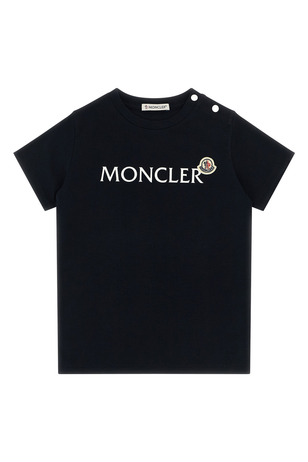MONCLER ENFANT Logo T-shirt For Baby boy 92% cotton, 8% elastane