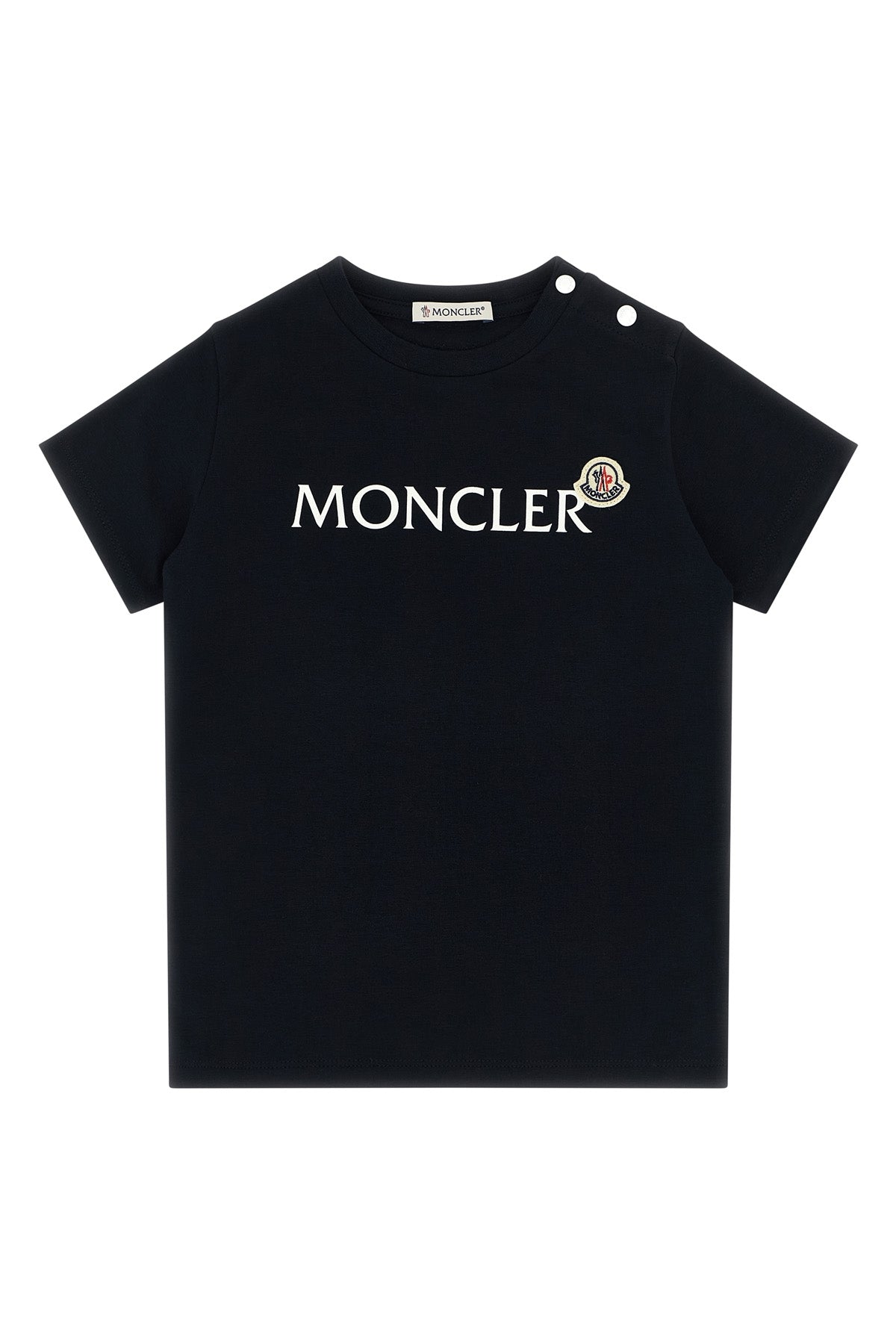 MONCLER ENFANT Logo T-shirt For Baby boy 92% cotton, 8% elastane