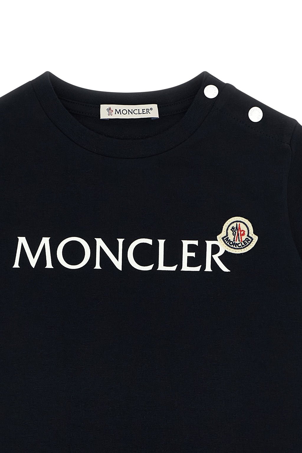 MONCLER ENFANT Logo T-shirt For Baby boy 92% cotton, 8% elastane
