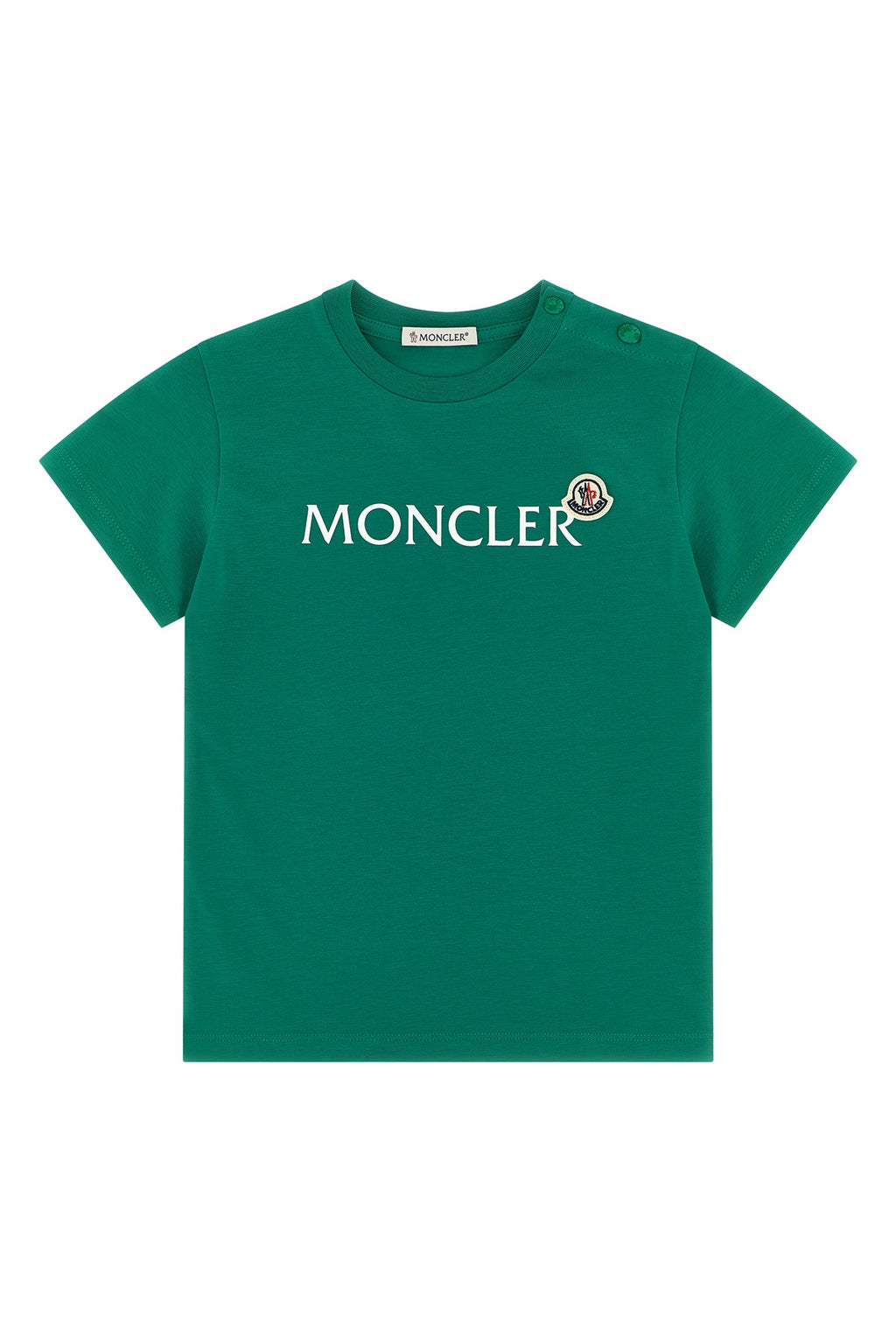 MONCLER ENFANT Logo T-shirt For Baby boy 92% cotton, 8% elastane