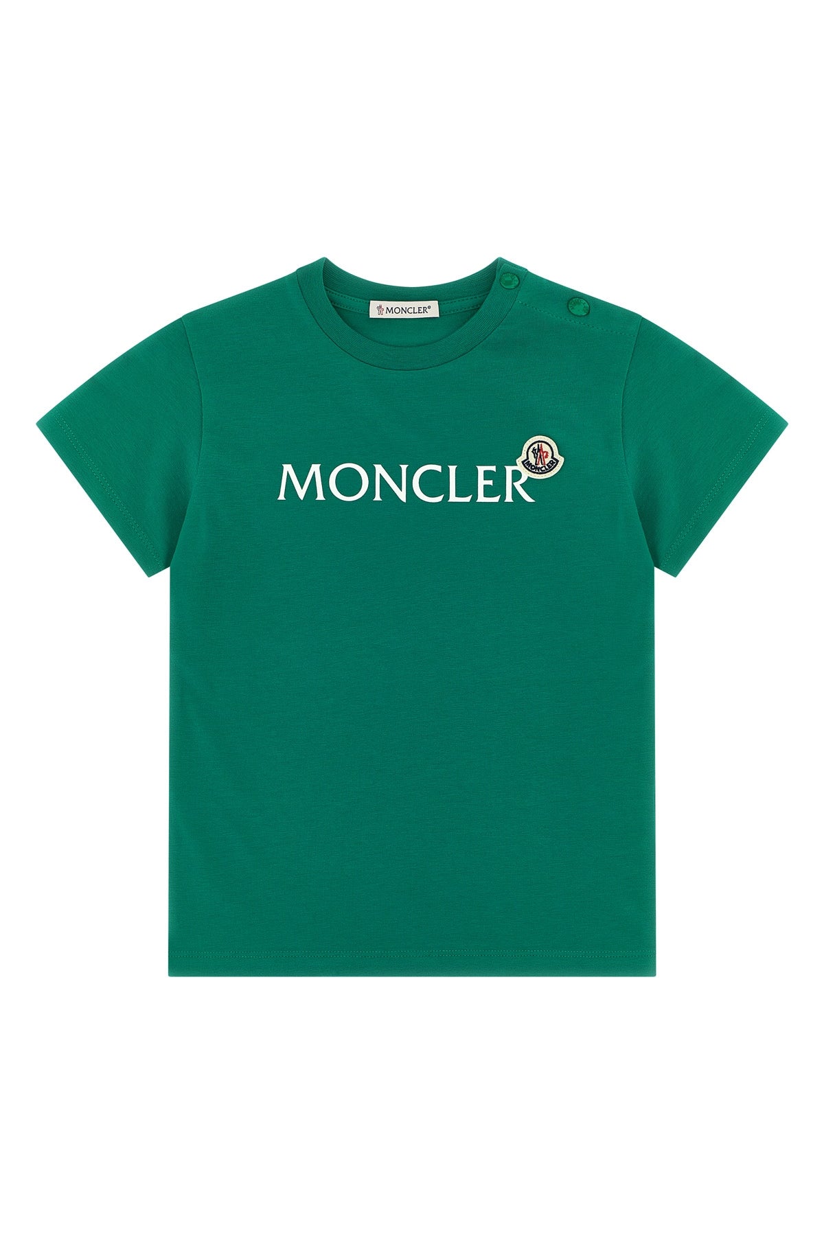 MONCLER ENFANT Logo T-shirt For Baby boy 92% cotton, 8% elastane