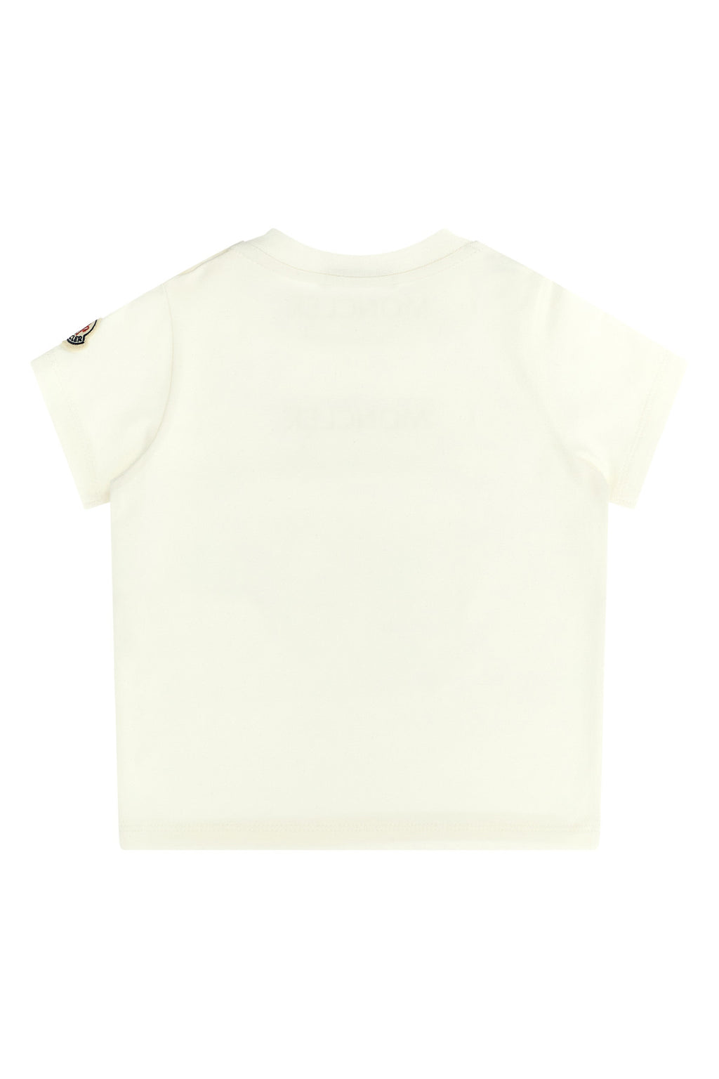 MONCLER ENFANT Logo embroidery t-shirt For Baby girl 92% cotton, 8% elastane
