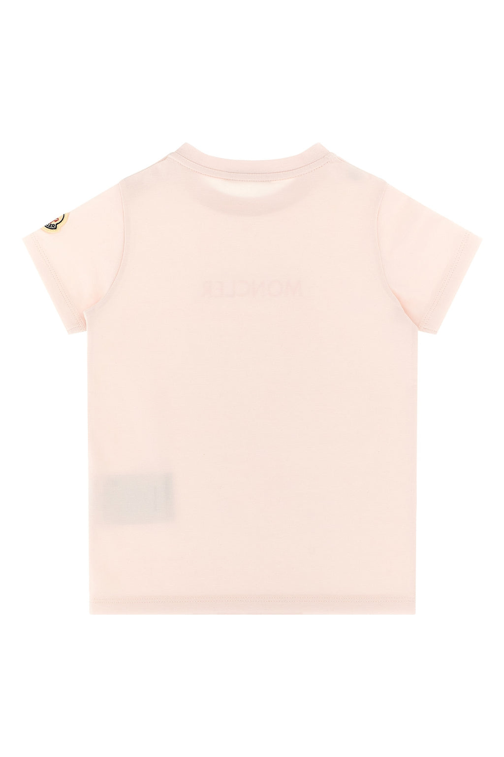 MONCLER ENFANT Logo embroidery t-shirt For Baby girl 92% cotton, 8% elastane