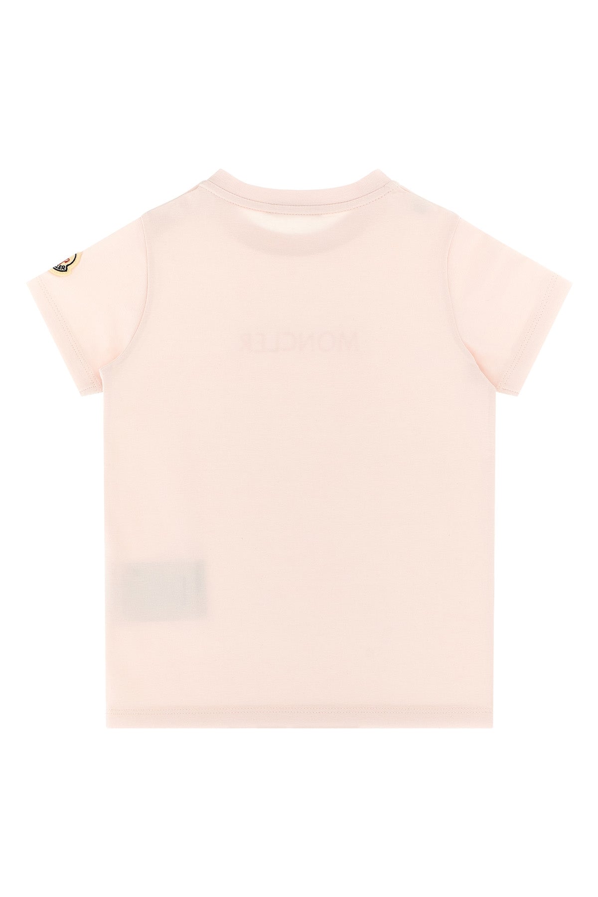MONCLER ENFANT Logo embroidery t-shirt For Baby girl 92% cotton, 8% elastane