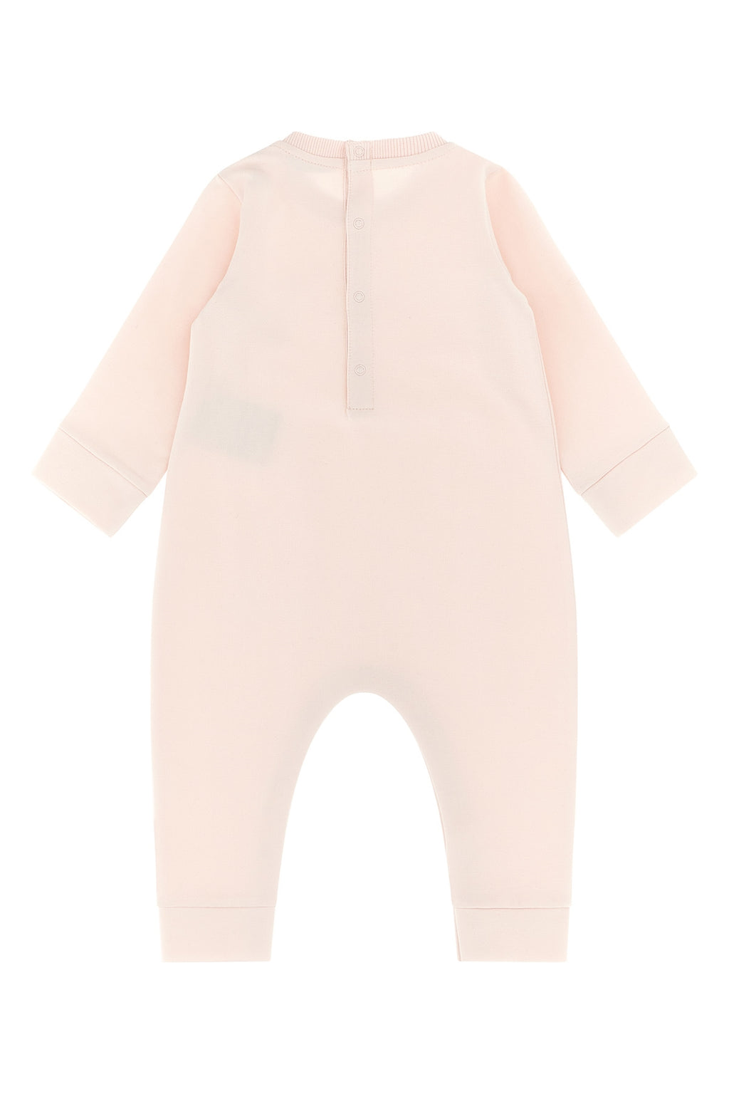 MONCLER ENFANT Logo jumpsuit For Baby girl 95% cotton, 5% elastane
