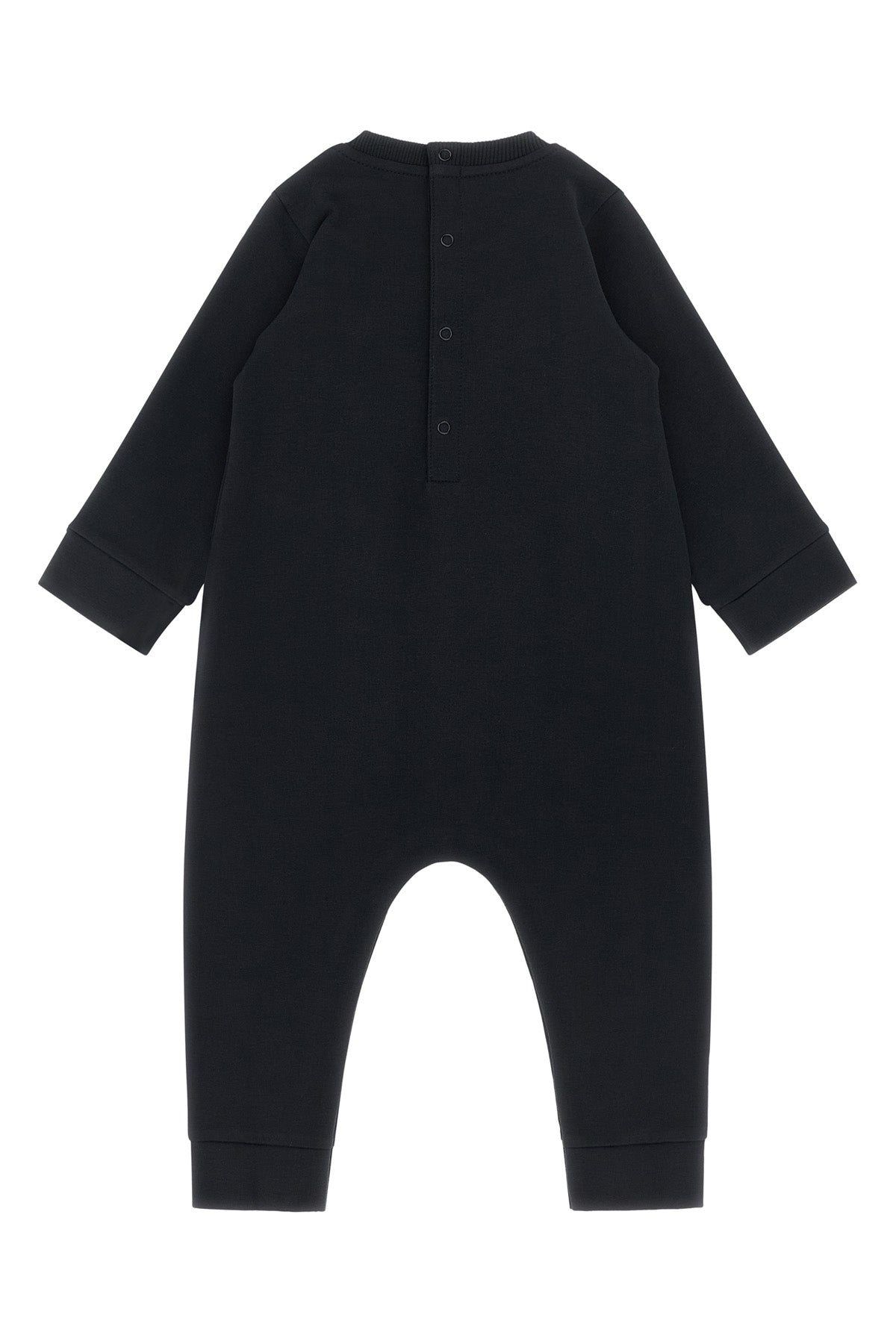MONCLER ENFANT Logo jumpsuit For Unisex baby 95% cotton, 5% elastane