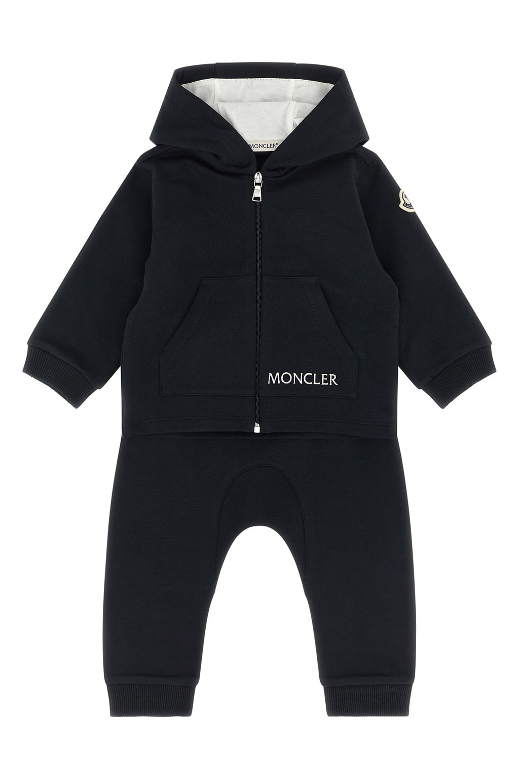 MONCLER ENFANT Complete hoodie + joggers For Unisex baby 95% cotton, 5% elastane