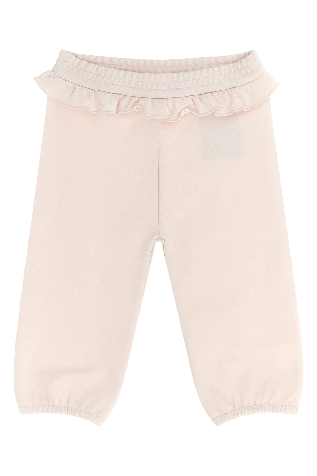 MONCLER ENFANT Complete hoodie + ruffle joggers For Baby girl 95% cotton, 5% elastane