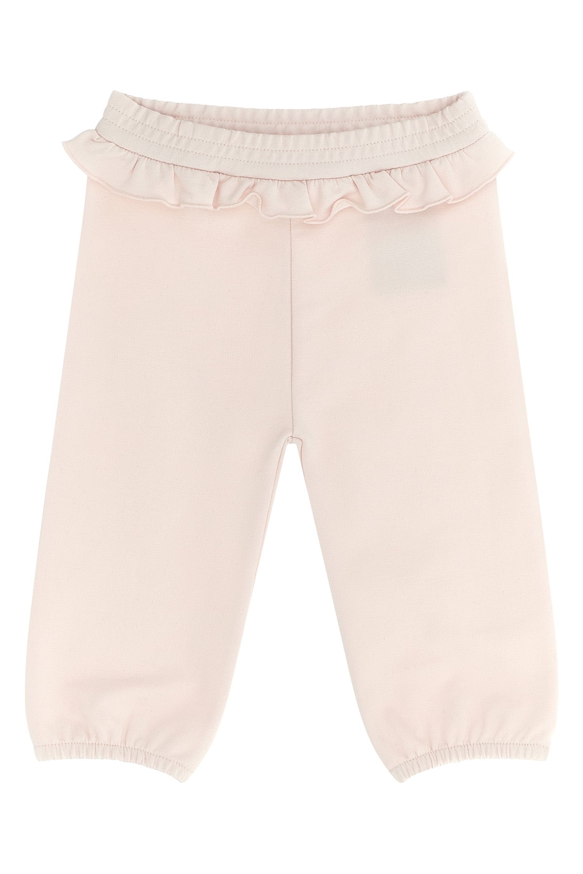 MONCLER ENFANT Complete hoodie + ruffle joggers For Baby girl 95% cotton, 5% elastane