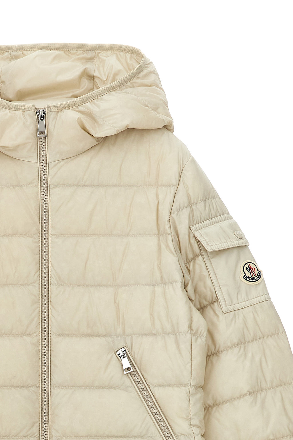 MONCLER ENFANT 'Gles' down jacket For Baby girl 100% polyamide