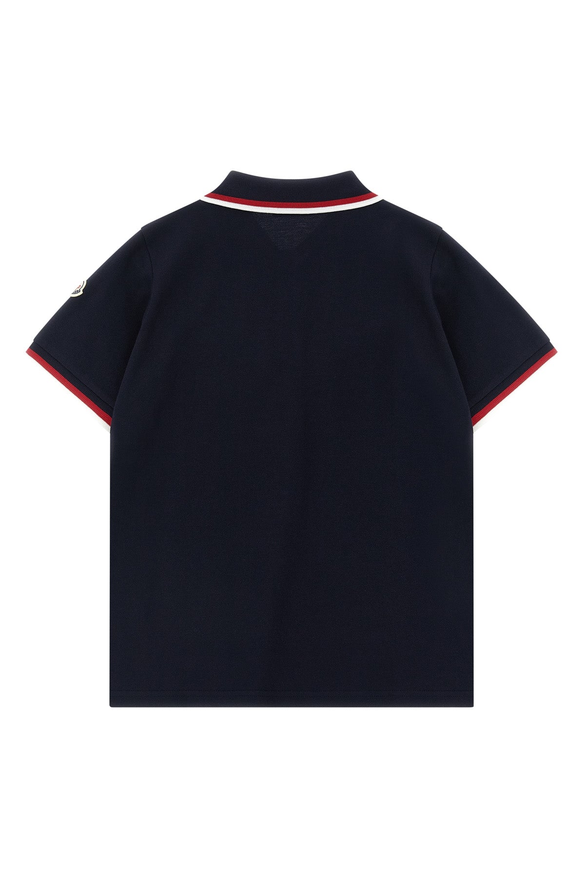 MONCLER ENFANT Tricolor polo shirt For Baby boy 100% cotton