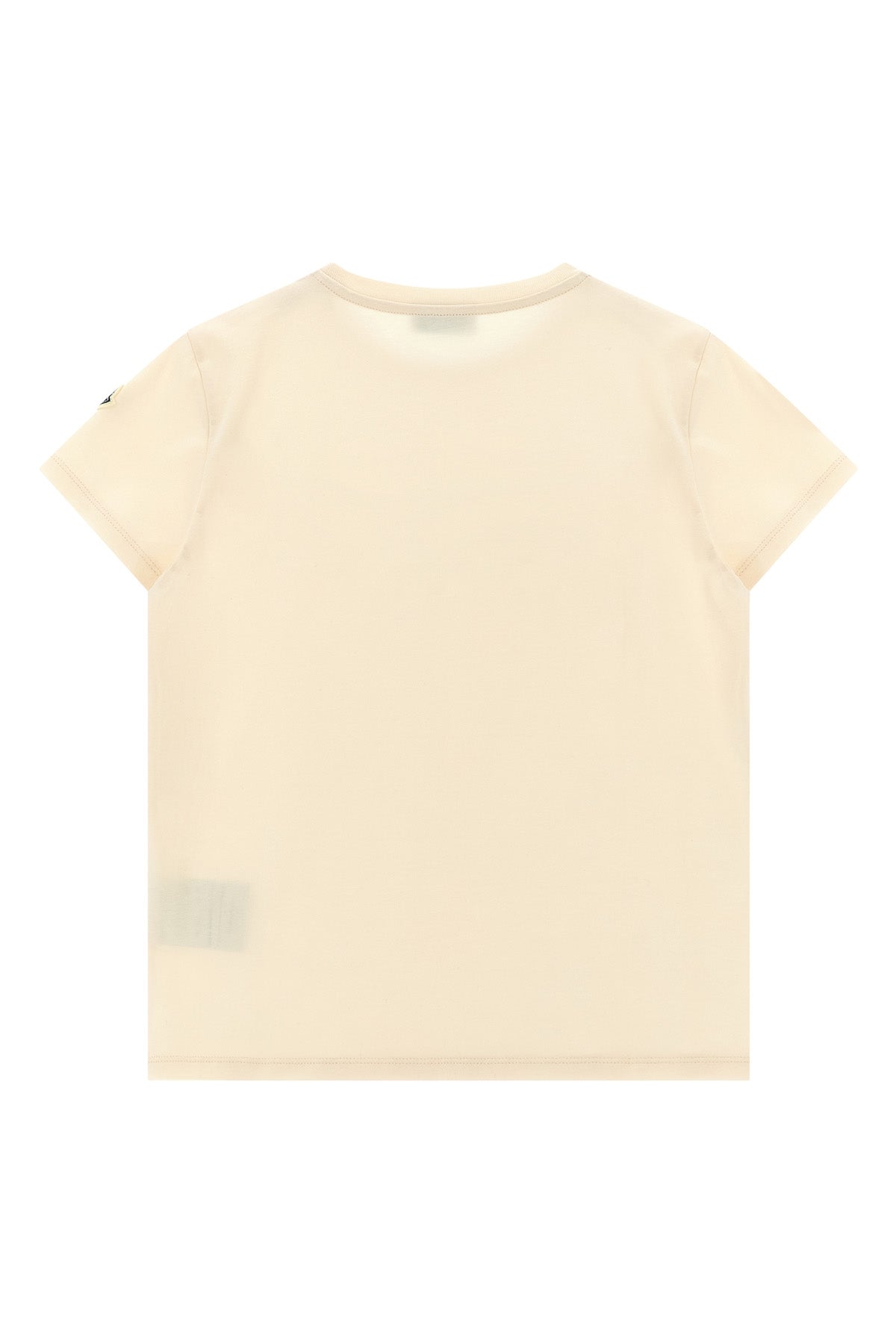 MONCLER ENFANT Logo embroidery t-shirt For Baby girl 100% cotton