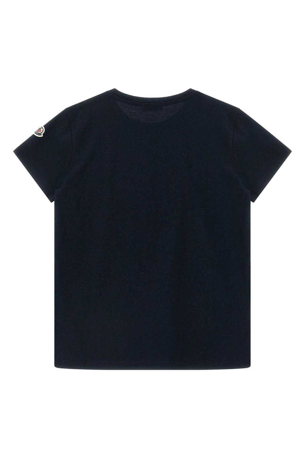 MONCLER ENFANT Logo embroidery t-shirt For Baby girl 100% cotton
