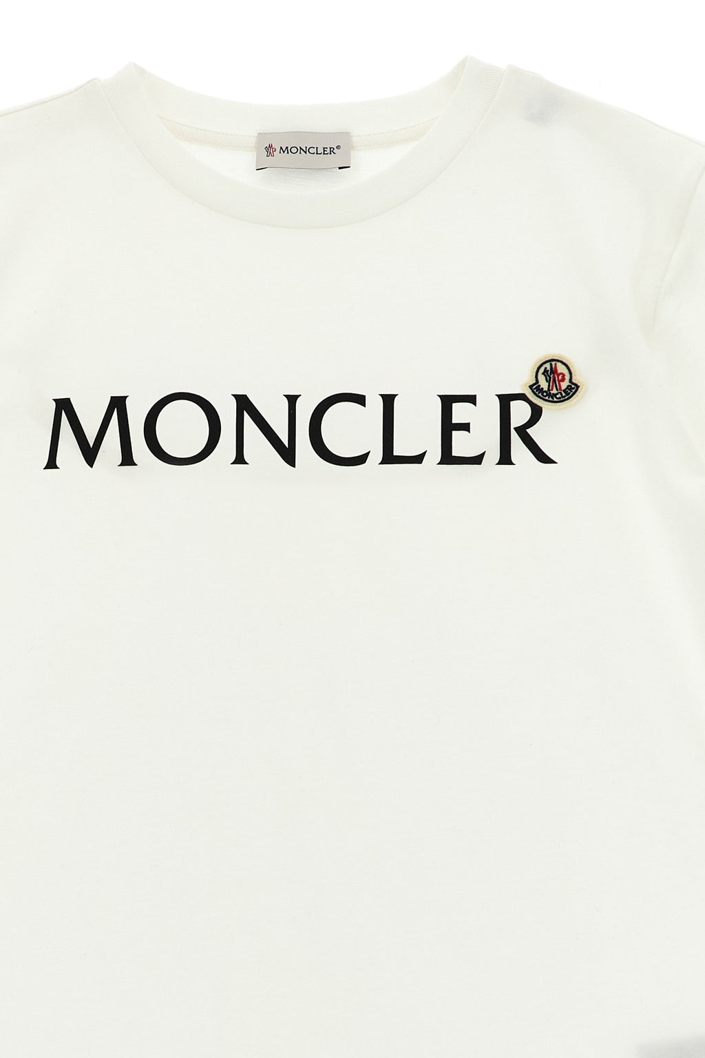 MONCLER ENFANT Logo T-shirt For Baby boy 100% cotton
