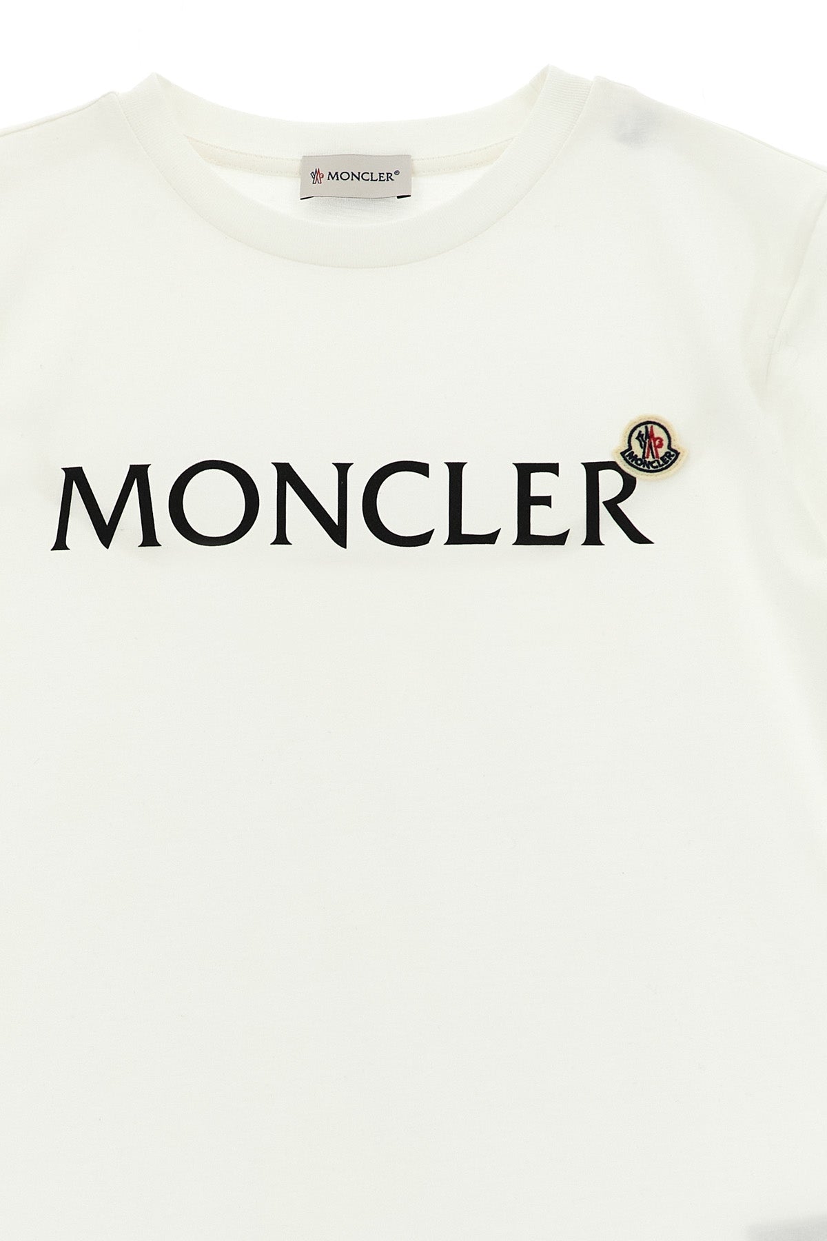 MONCLER ENFANT Logo T-shirt For Baby boy 100% cotton
