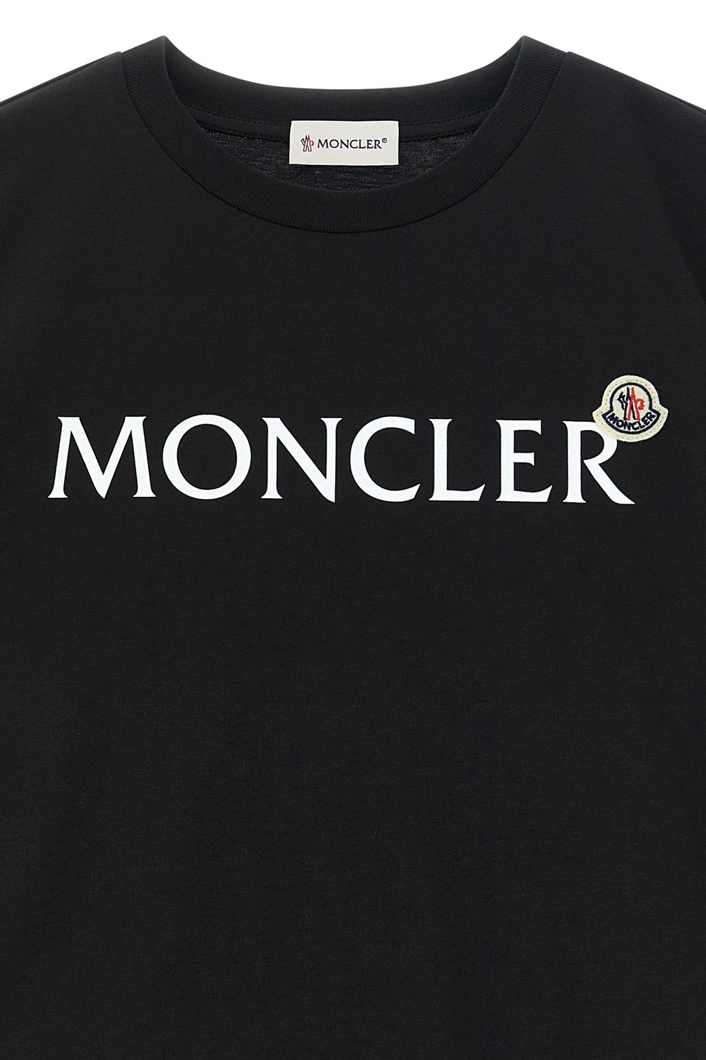 MONCLER ENFANT Logo T-shirt For Baby boy 100% cotton
