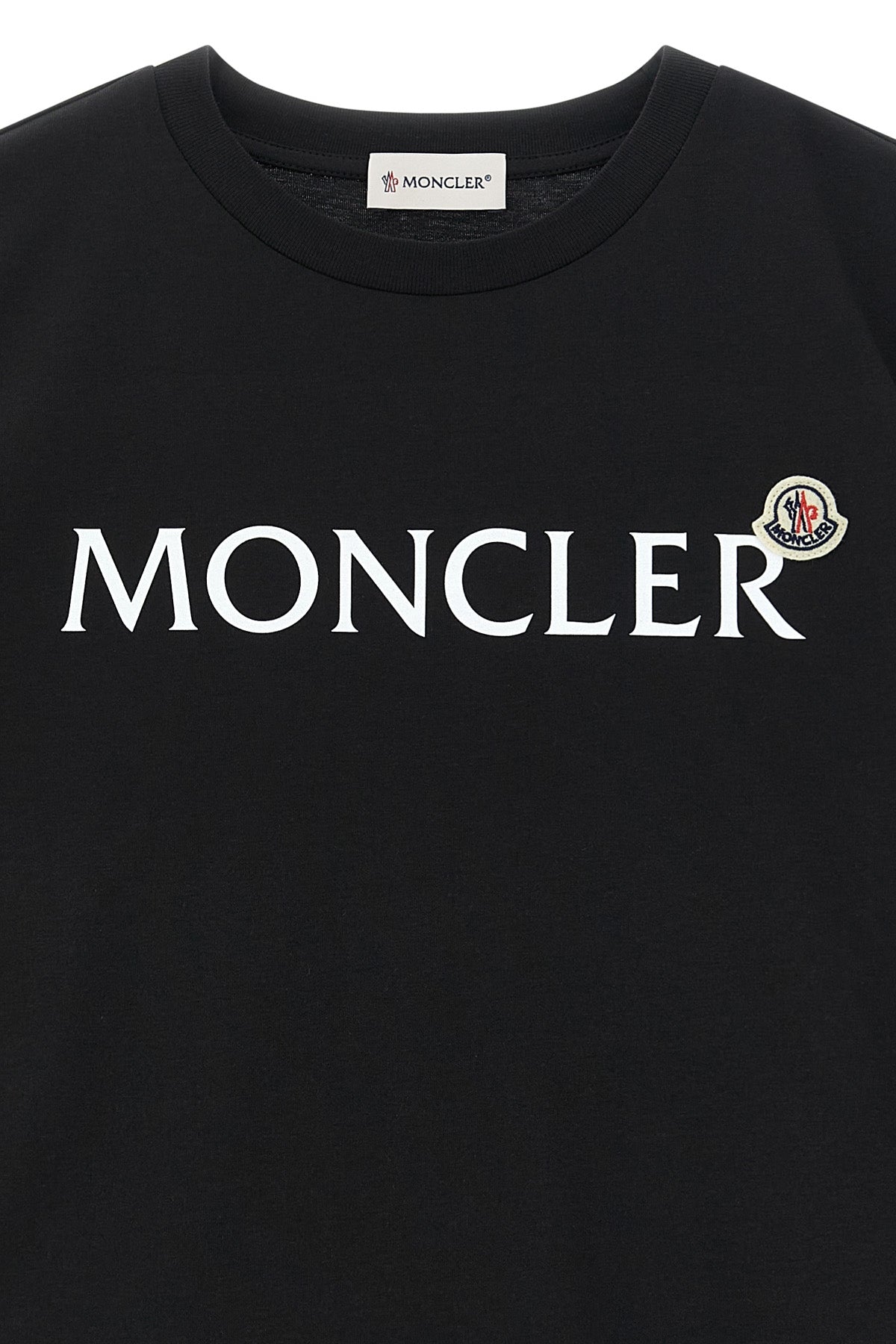 MONCLER ENFANT Logo T-shirt For Baby boy 100% cotton