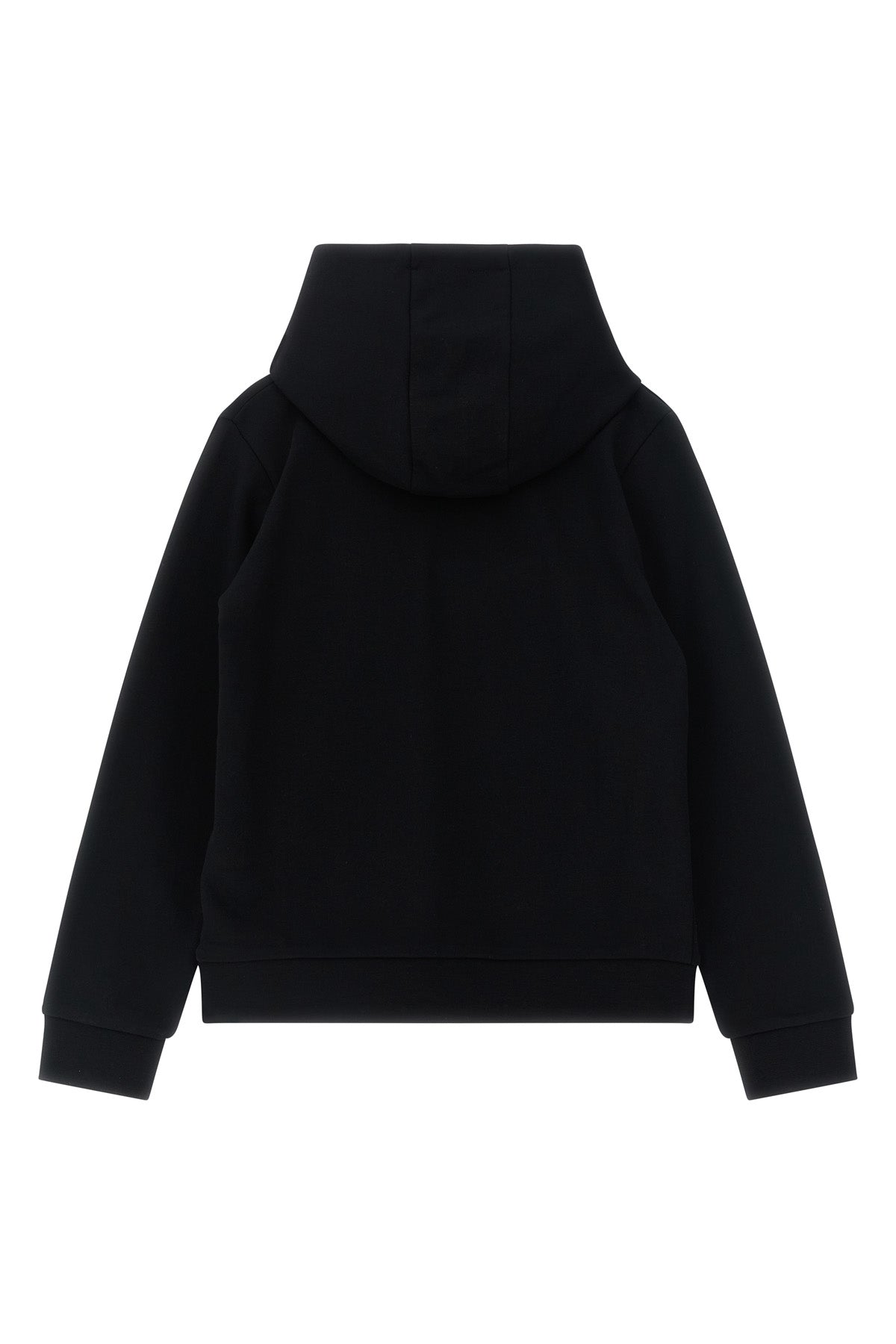 MONCLER ENFANT Logo embroidery hoodie For Baby girl 100% cotton