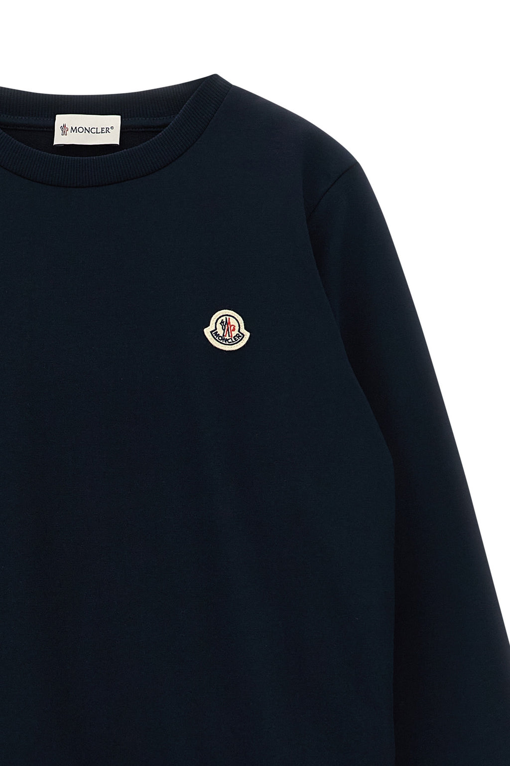 MONCLER ENFANT Tricolor hem sweatshirt + joggers For Baby boy 94% cotton 6% elastane