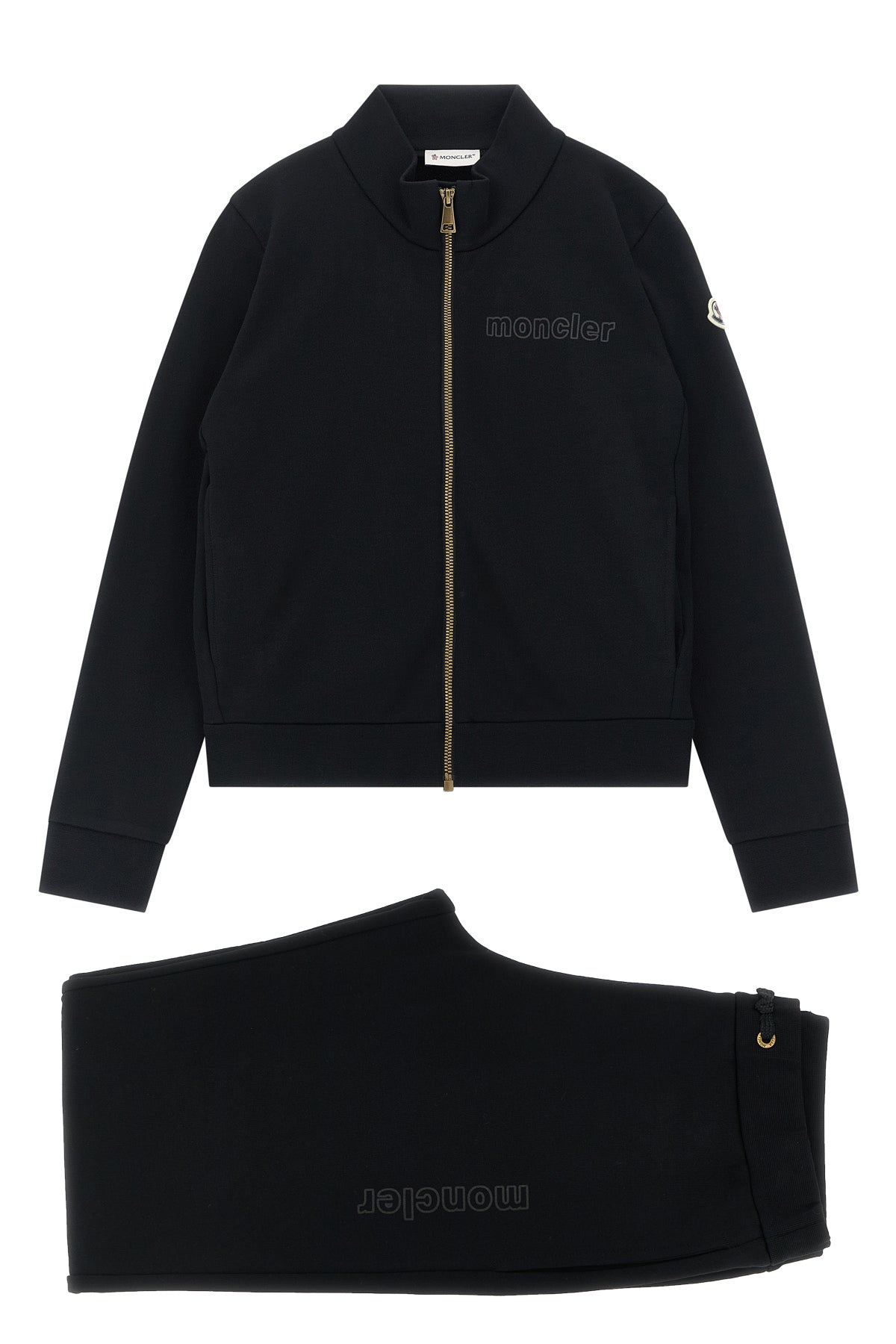 MONCLER ENFANT Sweatshirt + logo joggers set For Baby girl 100% cotton