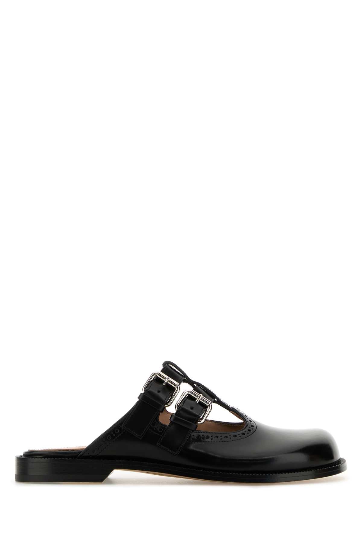 LOEWE CAMPO MARY JANE MULE For Women Exterior: 100% Calf Interior: 100% Leather Sole: Leather
