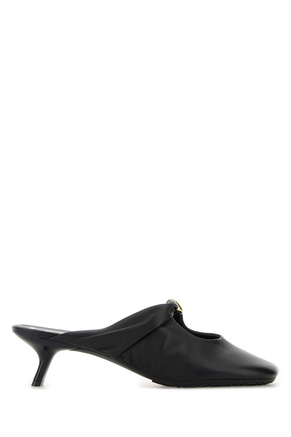 LOEWE PEBBLE SOFT MULE 45 For Women Exterior: 100% Lamb Interior: 100% Leather Sole: Rubber