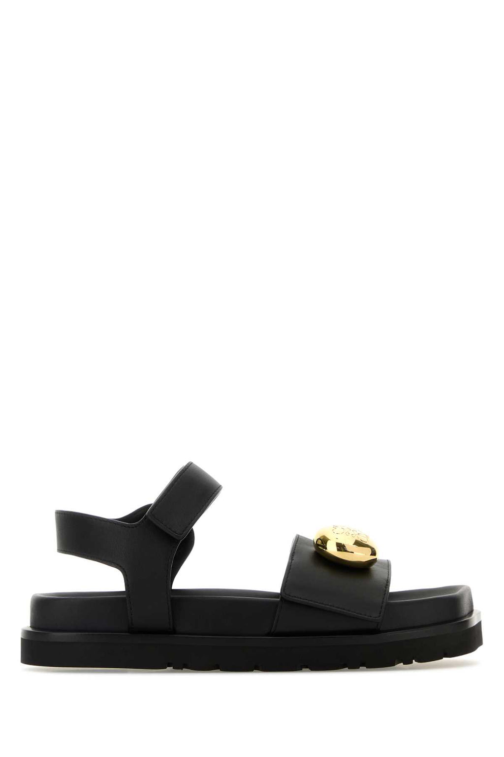 LOEWE PEBBLE FUSSBETT SANDAL For Women Exterior: 100% Calf Interior: 100% Leather Sole: Rubber