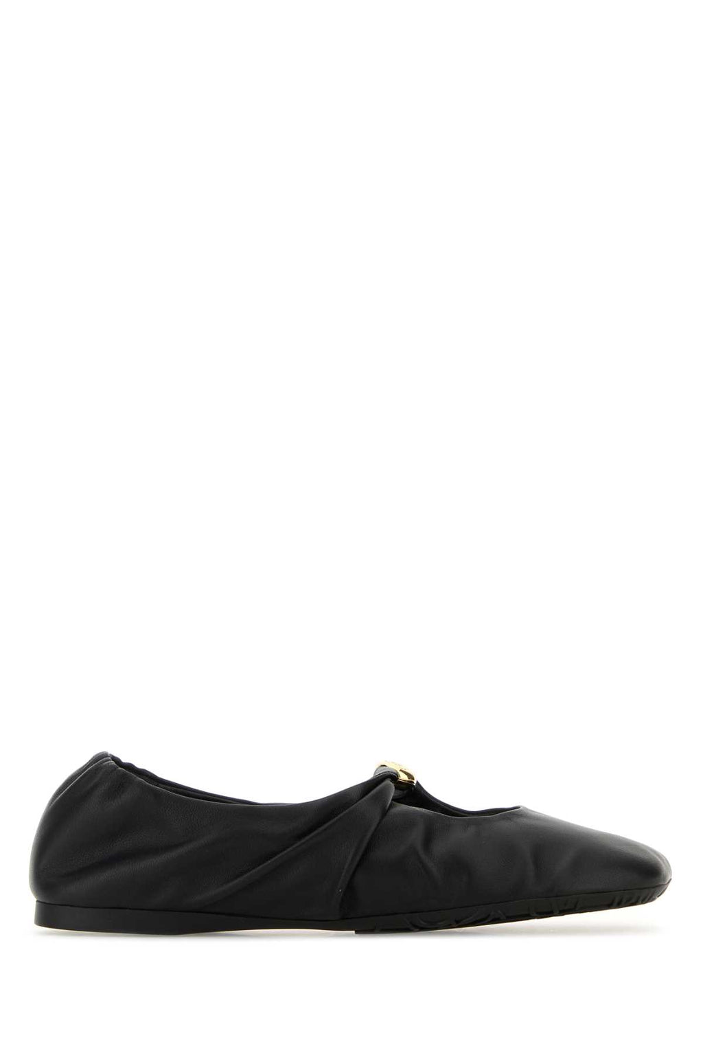 LOEWE PEBBLE SOFT BALLERINA For Women Exterior: 100% Lamb Interior: 100% Leather Sole: Rubber