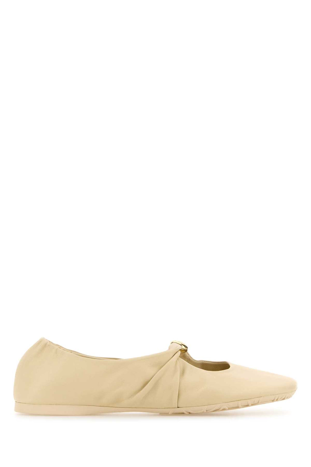 LOEWE PEBBLE SOFT BALLERINA For Women Exterior: 100% Lamb Interior: 100% Leather Sole: Rubber