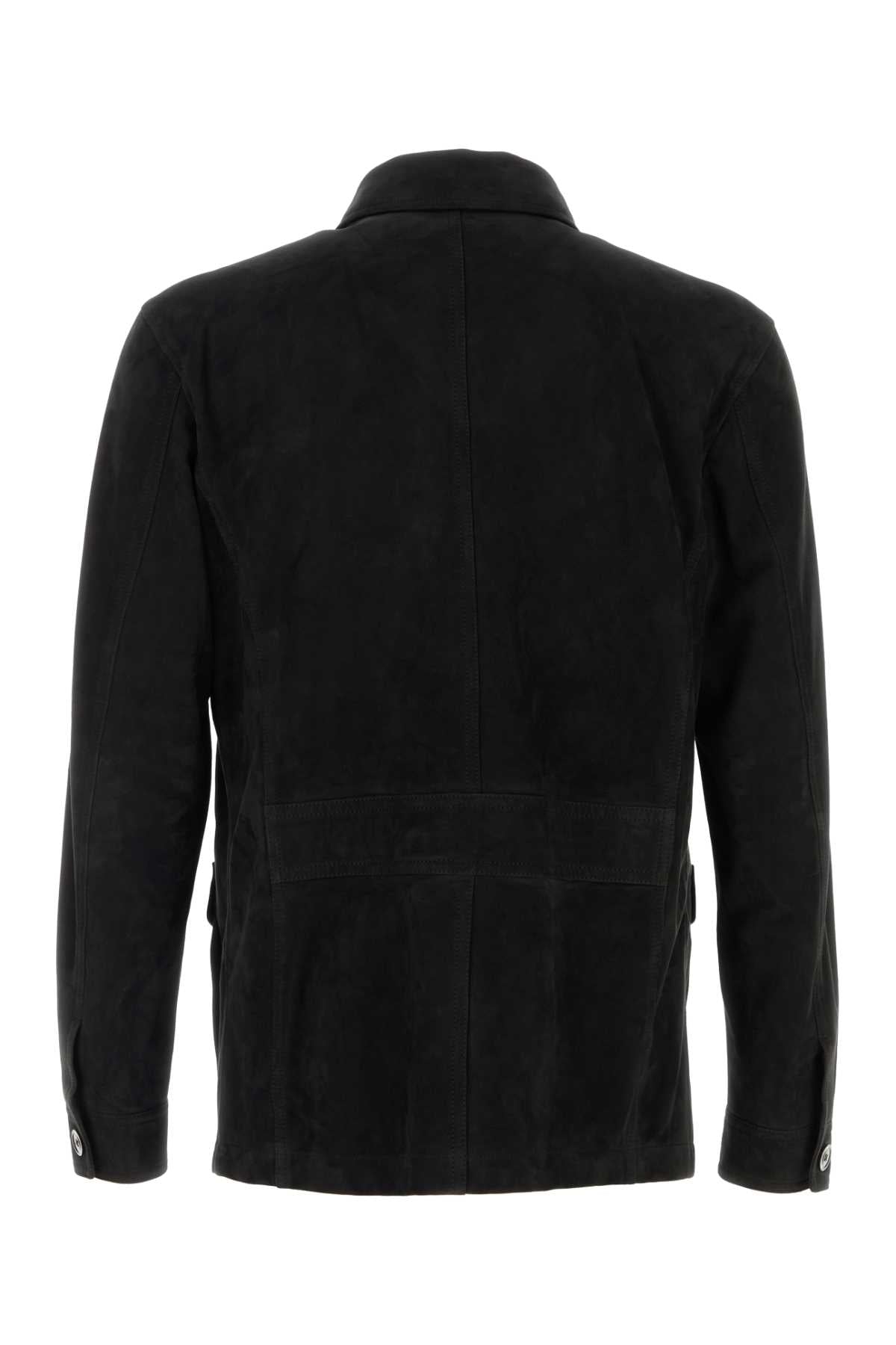 TOM FORD LIGHT SUEDE FOUR POCKET JACKET For Men Exterior: 100% Lamb