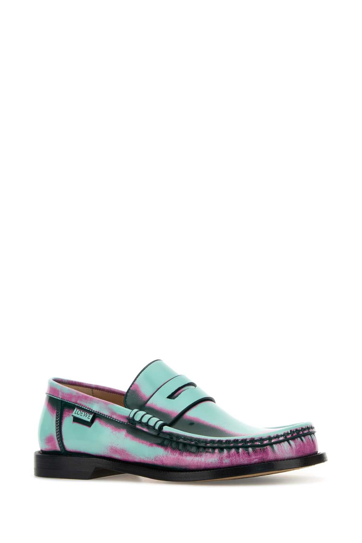 LOEWE CAMPO LOAFER BRUSHED OFF For Women Exterior: 100% Calf Interior: 100% Leather Sole: Leather