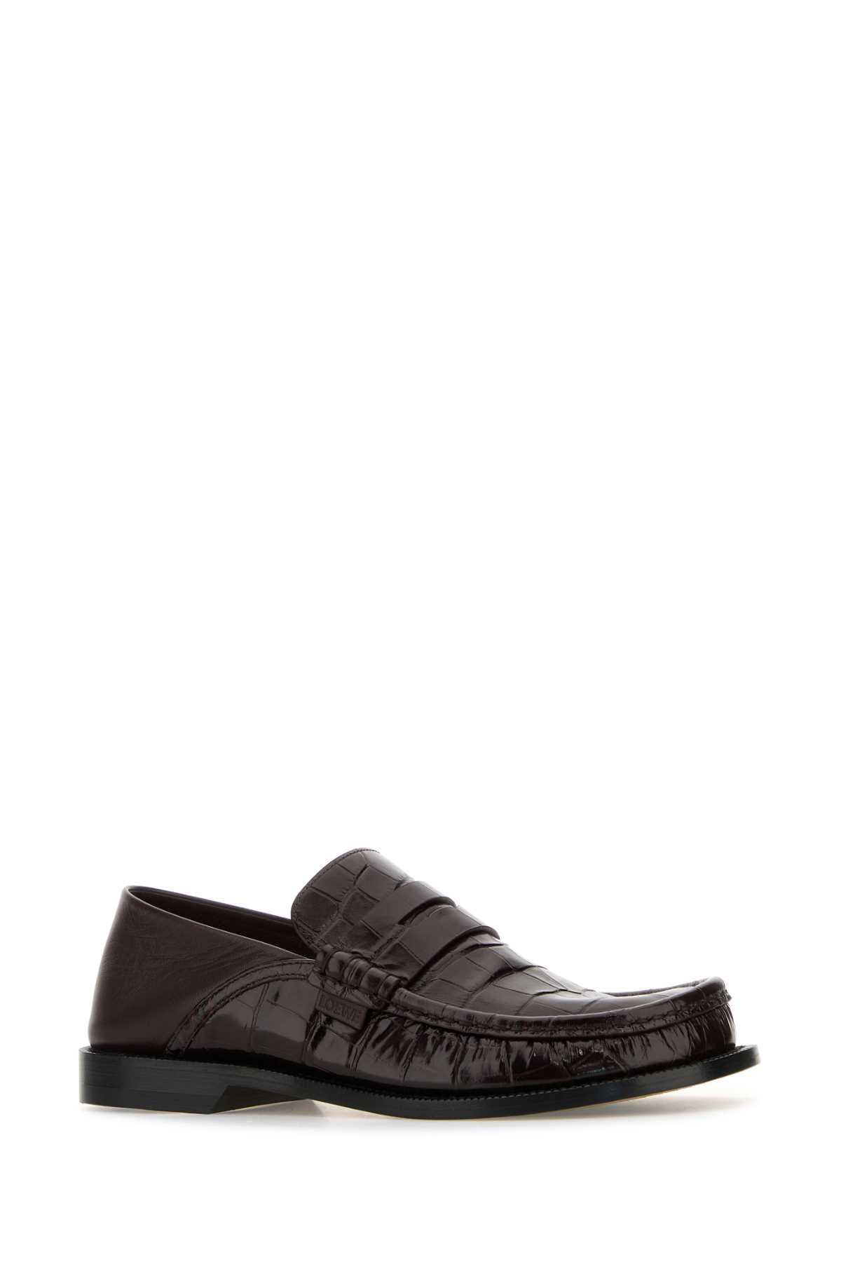 LOEWE CAMPO LOAFER FLAP BACK For Women Exterior: 100% Calf Interior: 100% Leather Sole: Leather