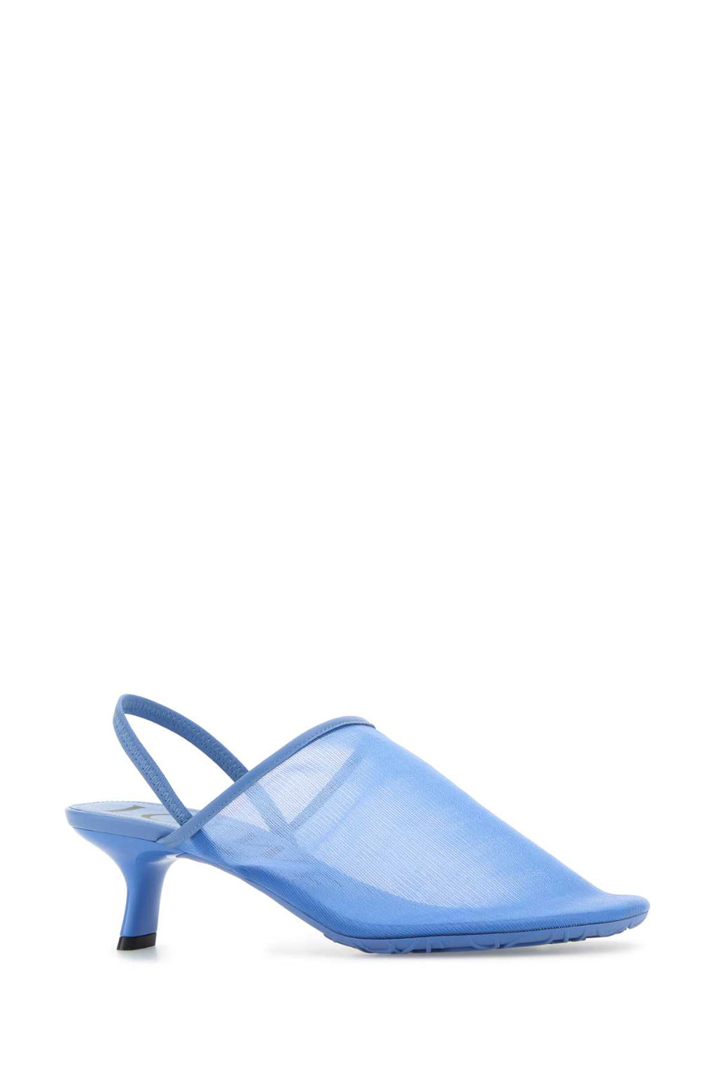 LOEWE PETAL MESH SLING-BACK MULE 45 For Women Exterior: 100% Fabric Interior: 100% Leather Sole: Rubber