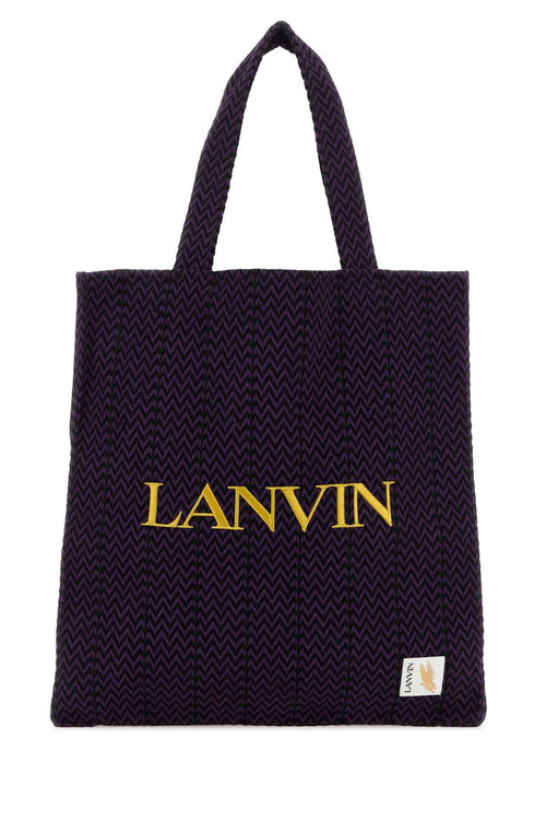 LANVIN BORSA For Men Exterior: 100% Fabric Lining: 100% Fabric